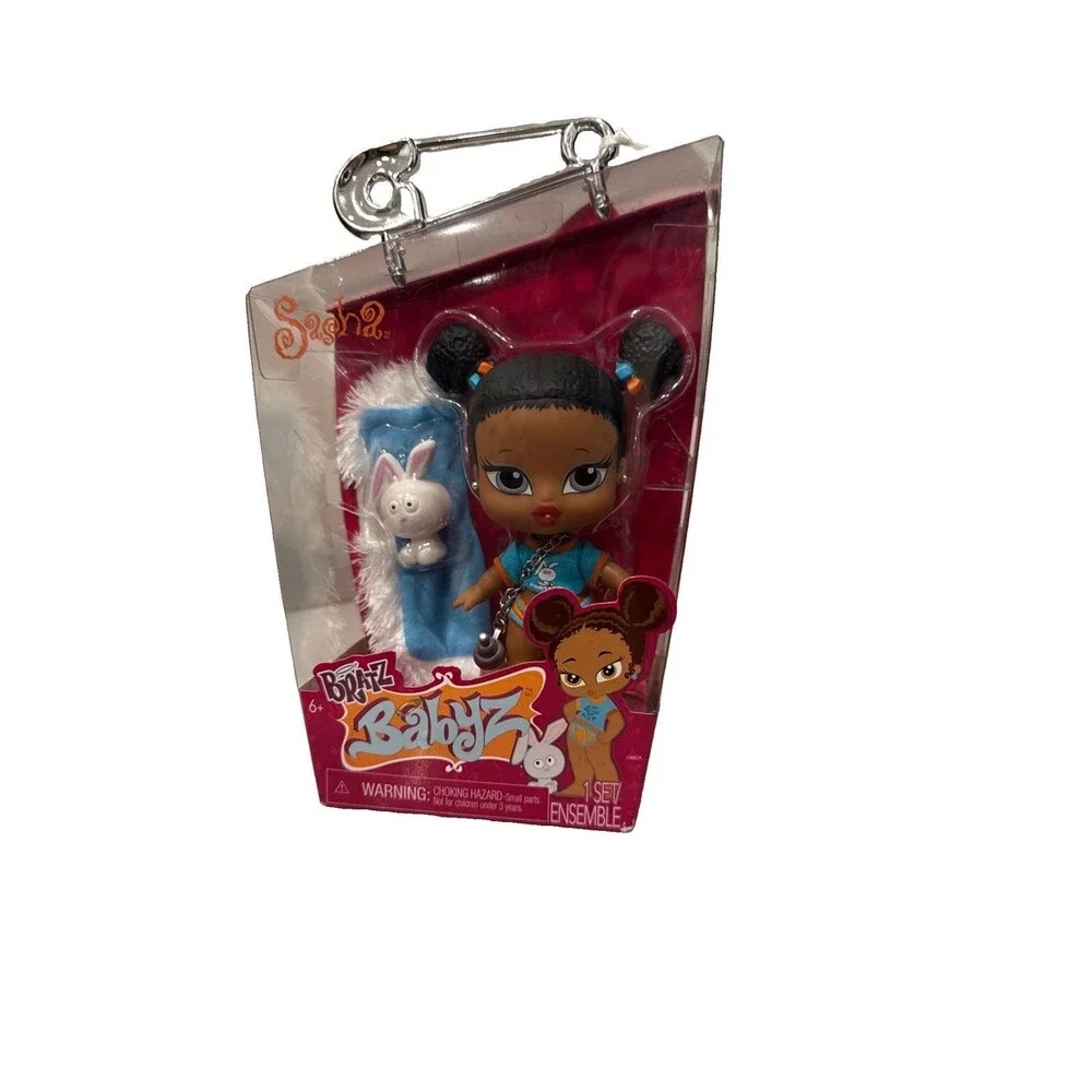 BRATZ Babyz SASHA Pet Bunny Boo Bottle Fashion Doll New Y2K Icon Collectible